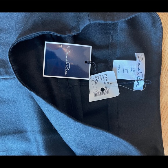 Oscar de la rents black dress pants - Picture 3 of 4